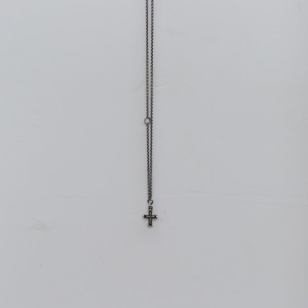 WERKSTATT MUNCHEN Mini Cross Necklace M7410 PWM9